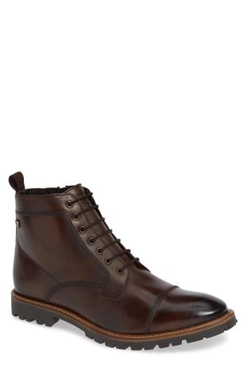 Men's Base London Lugged Cap Toe Boot Us / 41eu - Brown