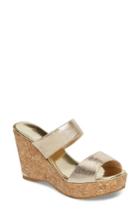 Women's Jimmy Choo Parker Platform Mule Us / 34eu - Metallic
