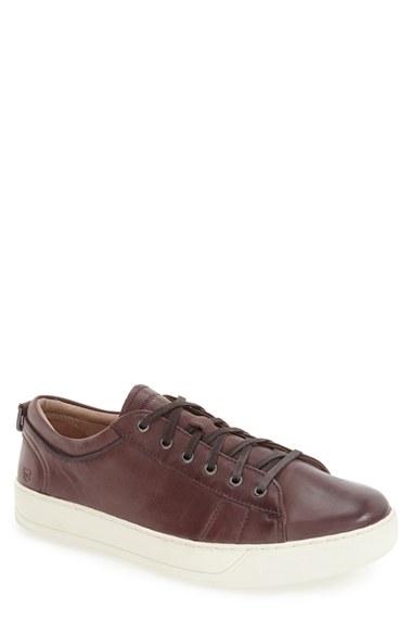 Men's Andrew Marc 'darwood' Sneaker .5 D - Burgundy