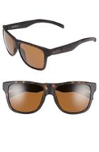 Women's Smith 'lowdown Xl' 58mm Polarized Sunglasses - Matte Tortoise/ Polar Brown