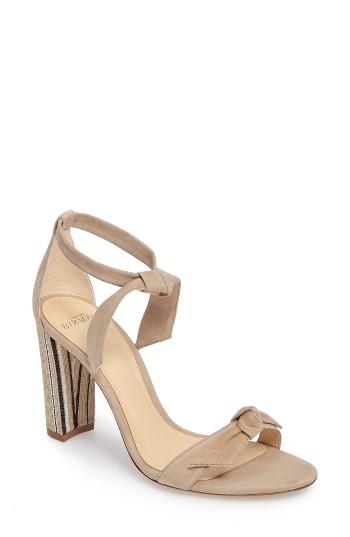Women's Alexandre Birman Clarita Block Sandal M - Beige