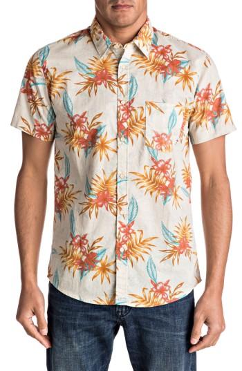 Men's Quiksilver Shark Fin Print Shirt