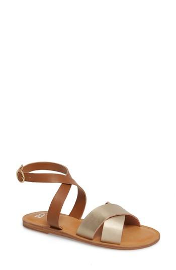 Women's Bp. Reed Strappy Flat Sandal M - Yellow