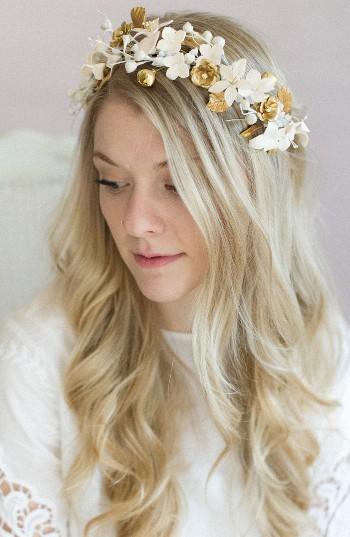 Twigs & Honey Woodland Flora Headband, Size - Pink