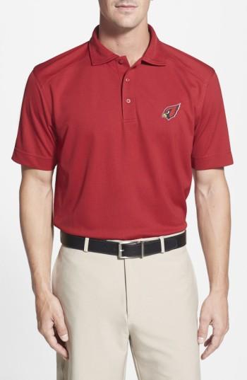 Men's Cutter & Buck Arizona Cardinals - Genre Drytec Moisture Wicking Polo