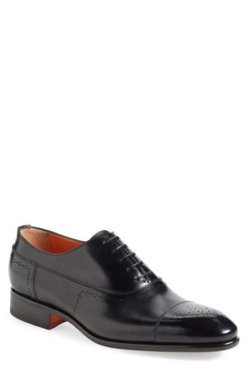 Men's Santoni Danby Cap Toe Oxford