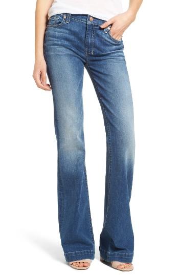 Women's 7 For All Mankind Dojo Wide Leg Jeans - Blue