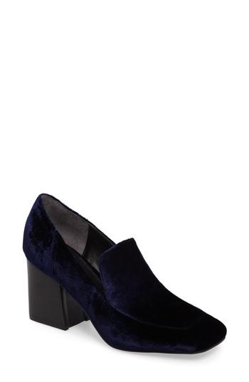 Women's Marc Fisher D Marlo Loafer Pump, Size 6 M - Blue