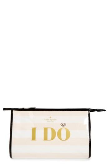 Kate Spade New York Wedding Belles - I Do/i Did Pouch, Size - Multi