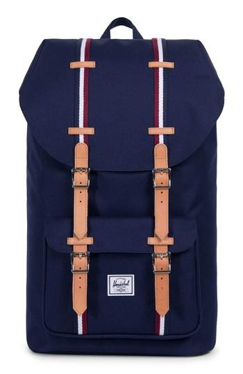 Men's Herschel Supply Co. Little America Offset Stripe Backpack - Blue