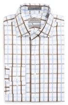 Men's John W. Nordstrom Trim Fit Plaid Dress Shirt