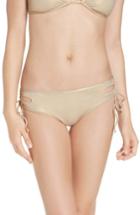 Women's The Bikini Lab Hot Shine Laced Bikini Bottoms
