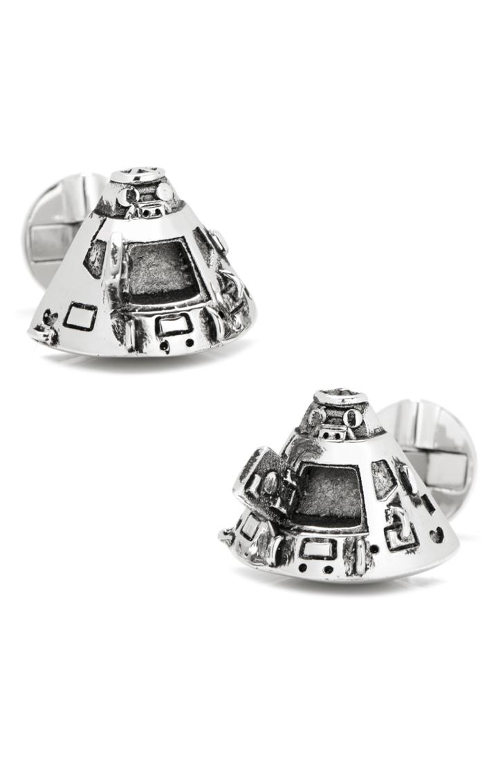Men's Cufflinks, Inc. 3d Return Capsule Cuff Links