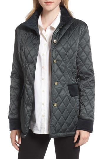Women's Vince Camuto Quilted Jakcet - Green