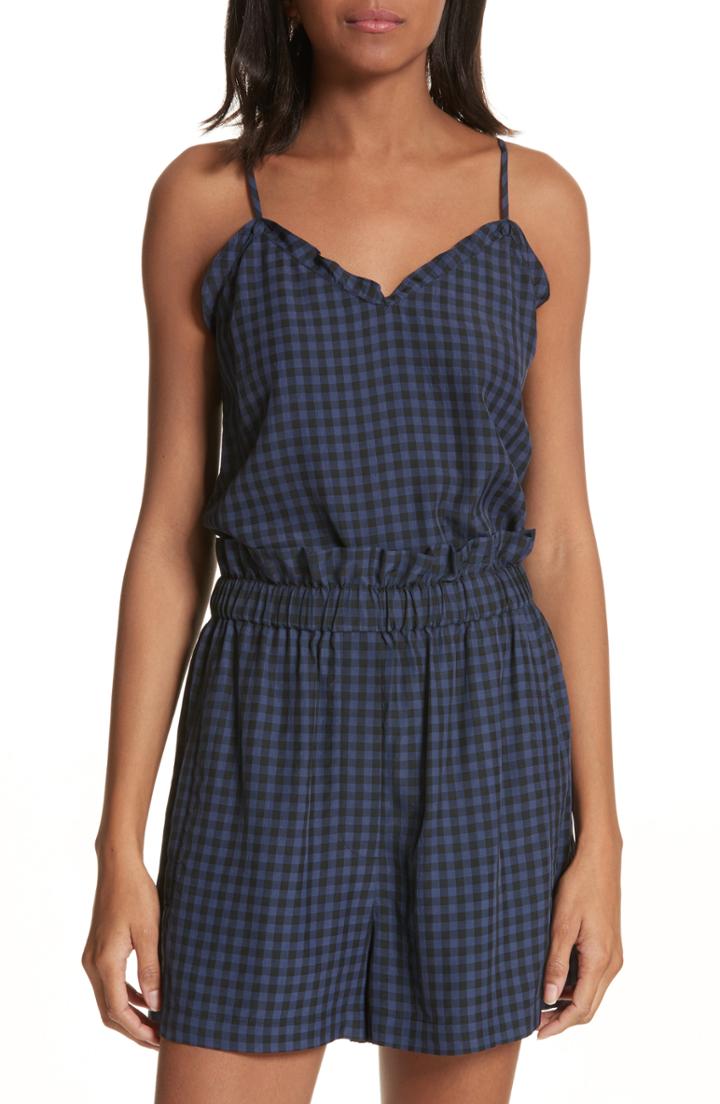 Women's Ming Wang Split Back Tunic Top