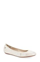 Women's Hush Puppies 'chaste' Ballet Flat W - Metallic