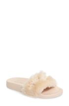 Women's Jslides Samantha Faux Fur Slide