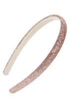 Cara Glitter Slim Headband, Size - Pink