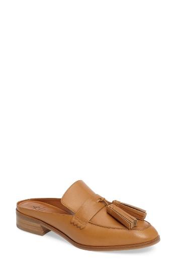 Women's Aquatalia Stella Loafer Mule M - Beige
