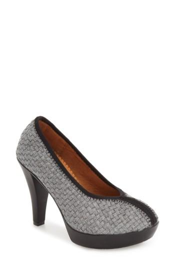 Women's Bernie Mev. 'legend' Platform Pump Us / 39eu - Metallic