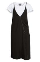 Women's Kenneth Cole New York Knit V-neck Dress - Black
