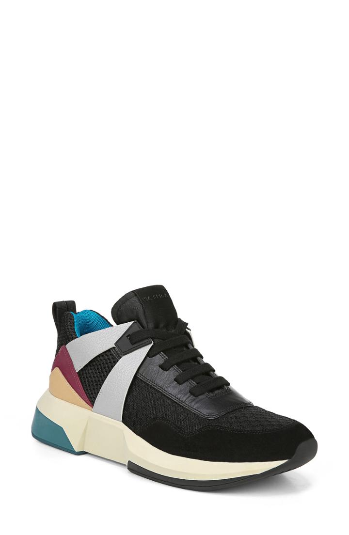 Women's Via Spiga Vanner Sneaker M - Black