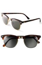 Women's Ray-ban 'clubmaster' 49mm Sunglasses - Tortoise/ Gold