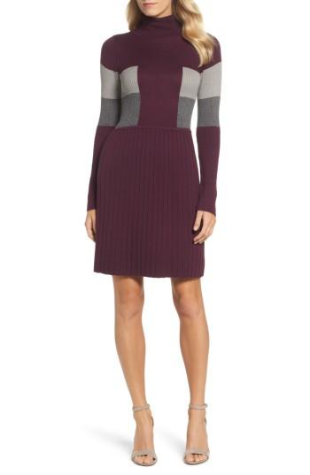 Women's Adrianna Papell Fit & Flare Sweater Dress