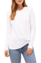 Women's Stateside Twist Front Fleece Sweatshirt - White