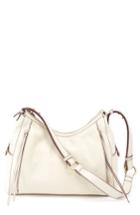 Hobo Horizon Leather Shoulder Bag - White