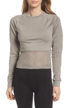 Women's Puma En Pointe Long Sleeve Tee, Size - Brown