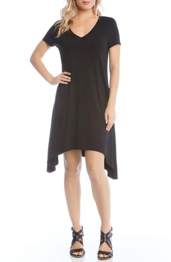 Women's Karen Kane Hailey High/low Dress - Black