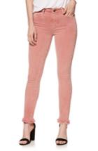 Women's Paige Hoxton High Waist Ankle Skinny Jeans - Pink