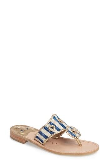 Women's Jack Rogers Cici Sandal .5 M - Blue