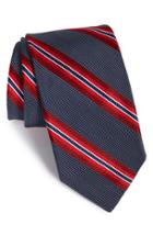 Men's Robert Talbott Stripe Silk Tie, Size - Red