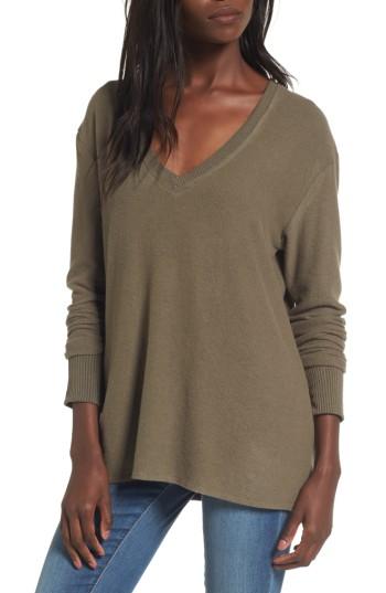 Women's Bp. V-neck Sweater - Green