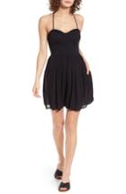 Women's Band Of Gypsies Fit & Flare Bustier Dress - Black
