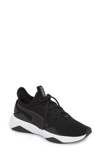 Women's Puma Defy Sneaker M - Black