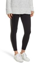 Women's Spanx Gloss Stripe Leggings - Black