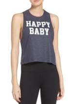 Women's Alo Graphic Crop Top - Blue