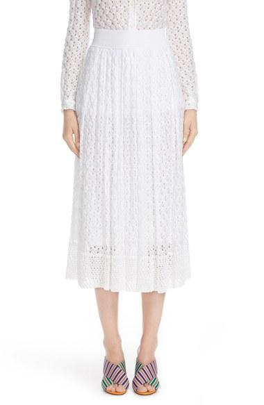 Women's Missoni Lace Knit Midi Skirt
