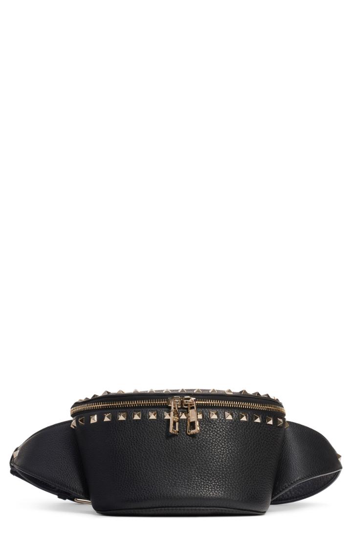 Valentino Garavani Rockstud Belt Bag - Brown