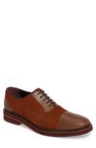 Men's Ted Baker London Saskat Cap Toe Oxford M - Brown