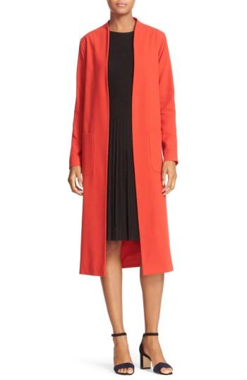 Women's Helene Berman Duster Jacket - Orange