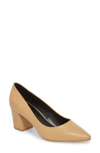 Women's Athena Alexander Haven Block Heel Pump M - Beige