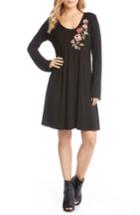 Women's Karen Kane Embroidered Long Sleeve Dress