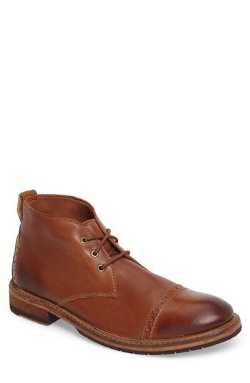 Men's Clarks Clarkdale Water Resistant Chukka Boot M - Brown