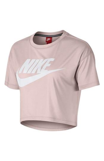 Women's Nike Sportswear Essential Women's Crop Top - Pink