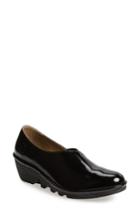 Women's Fly London Peso Wedge .5-8us / 38eu - Black