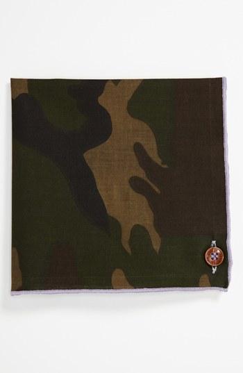 Armstrong & Wilson Cotton Pocket Square